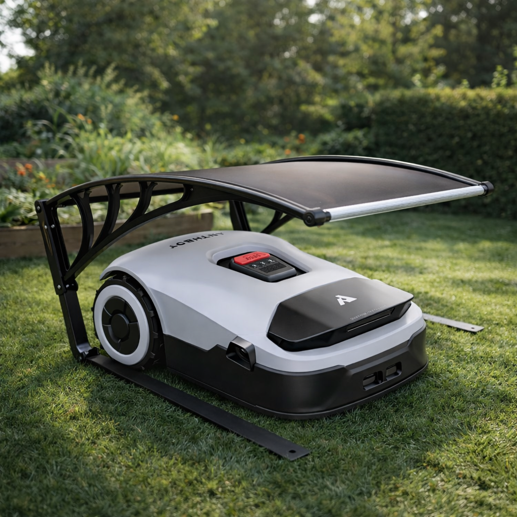 Garage til robotplæneklipper