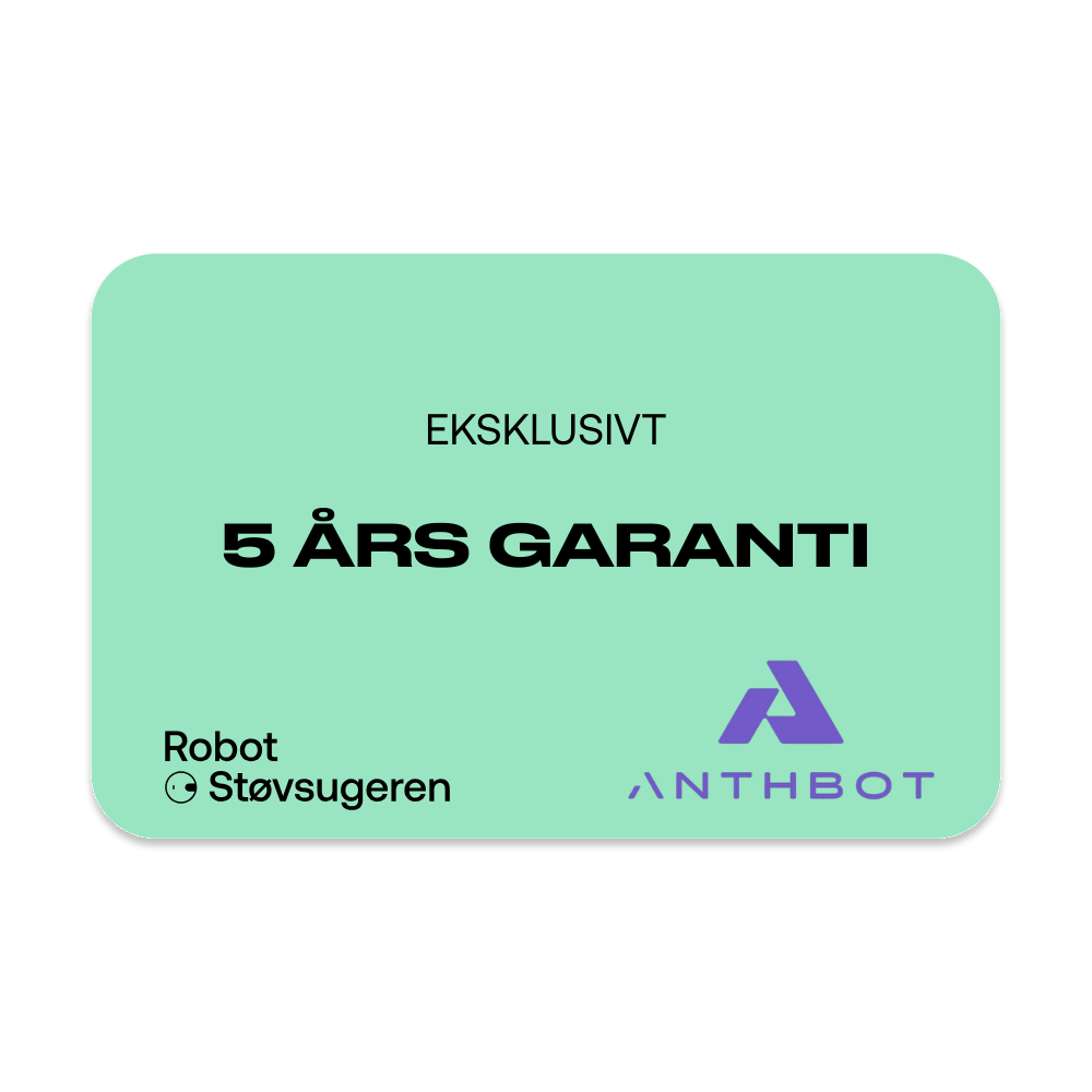 5 års garanti - Anthbot