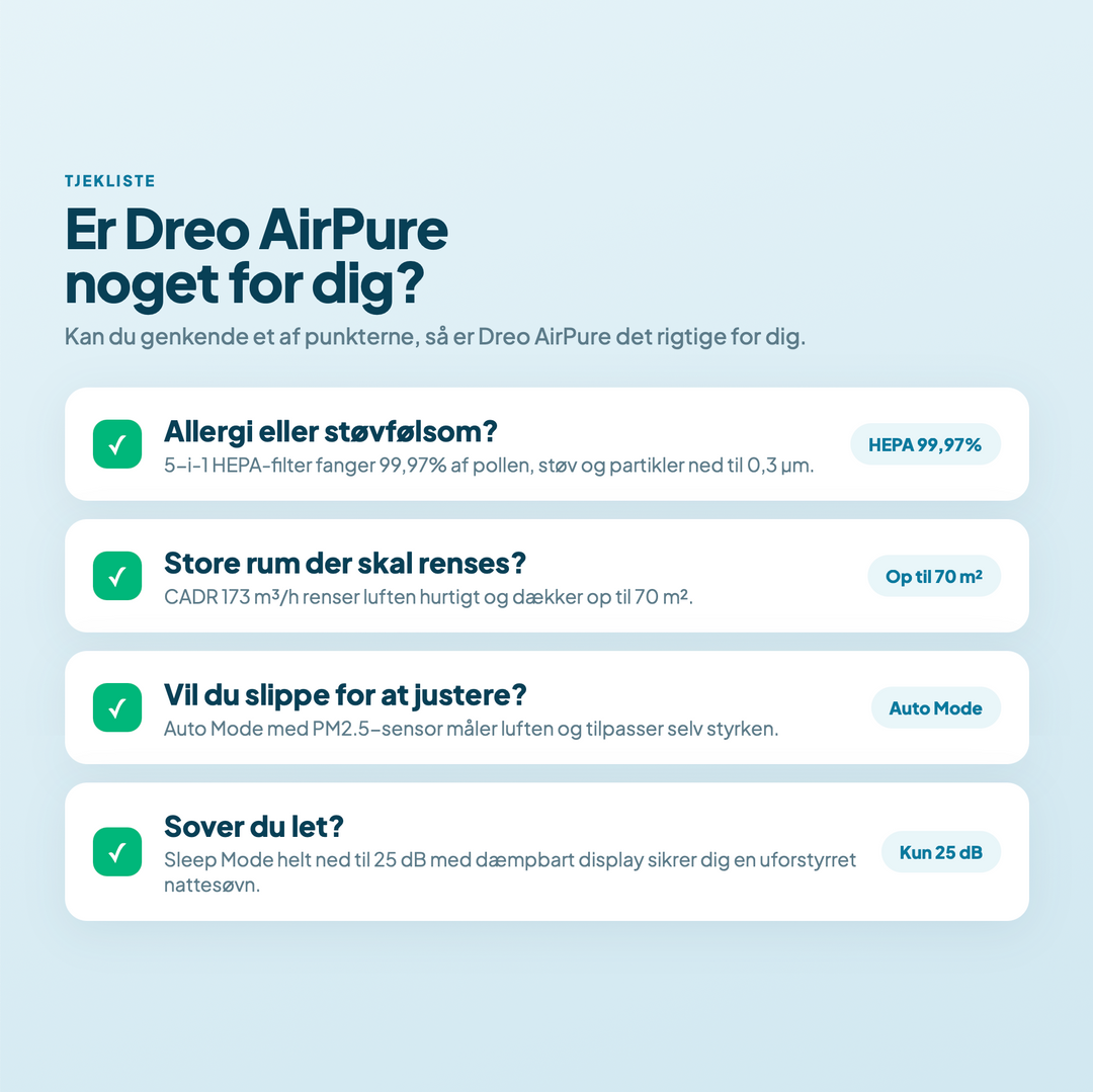 Dreo AirPure Luftrenser