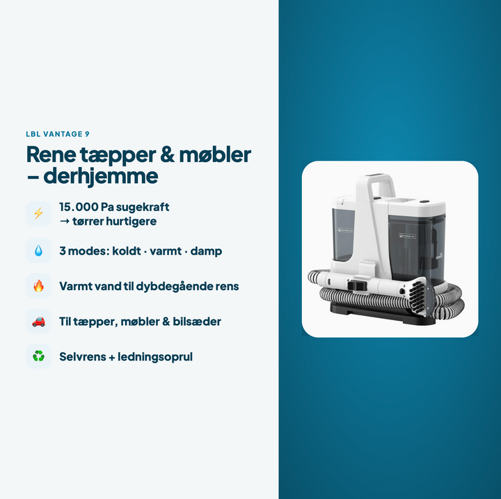 LBL Vantage 9 Tæpperenser